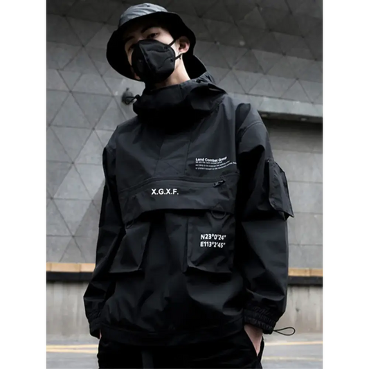 Cyber Signet Utility Techwear Jacket