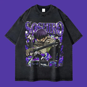 Hoshina Soshiro Kaiju No. 8 Vintage Washed Tee