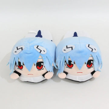 Rei Ayanami Plush Slippers