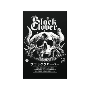 Black Clover Matte Poster | 11″ x 17″ (vertical) / Anime Streetwear