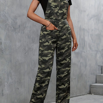 Camofury Overalls – Camo Utility One-piece | Army Green / s | Streetwear