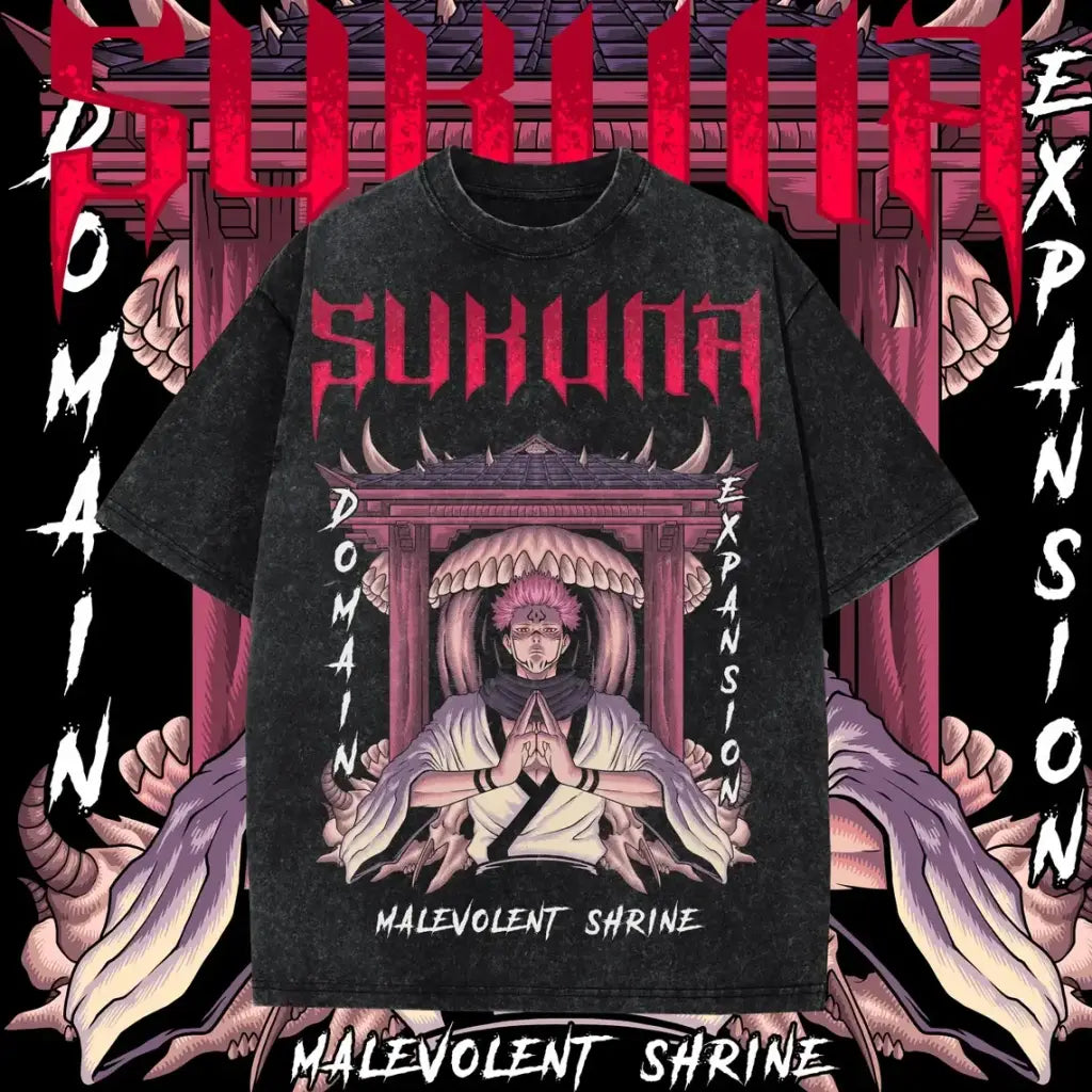 Cursed Black / Xxl | T-shirts | Jujutsu Kaisen Streetwear