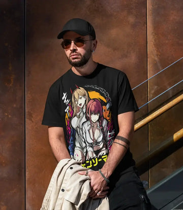 Control//chaos Chainsaw Man Tee | Anime Streetwear