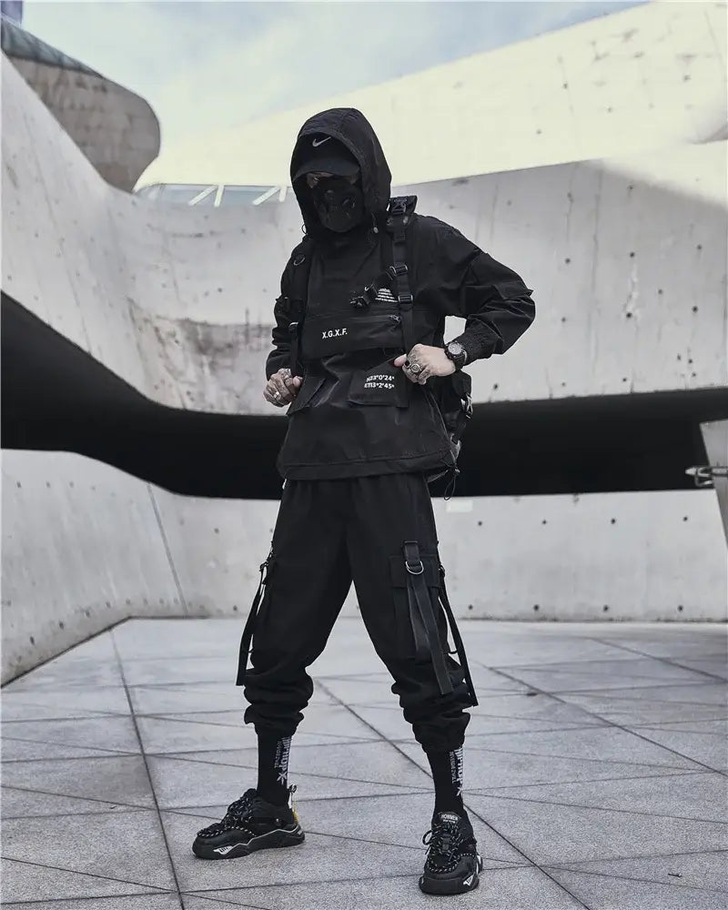Cyber Signet Utility Techwear Jacket | Streetwear