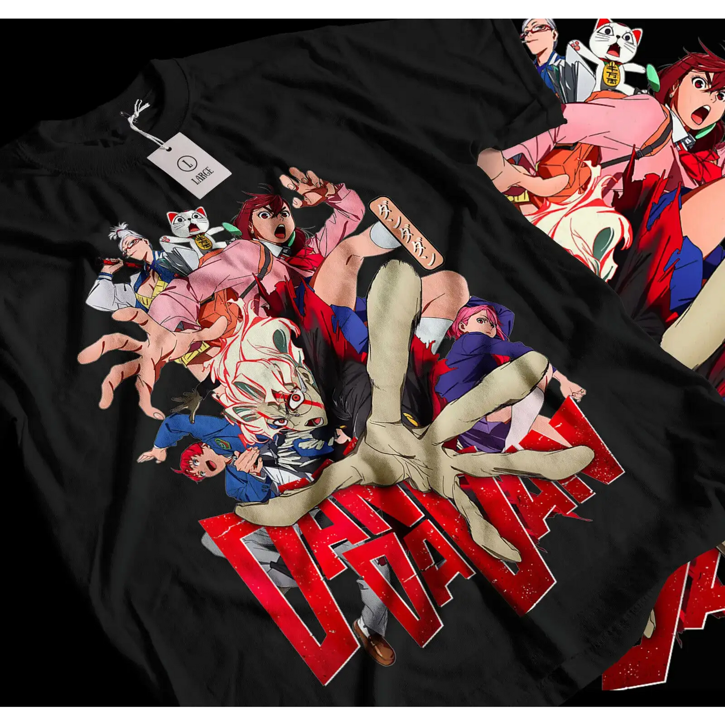 Dandadan Manga Graphic Tee | Premium Anime Streetwear T-shirt by Free Shipping