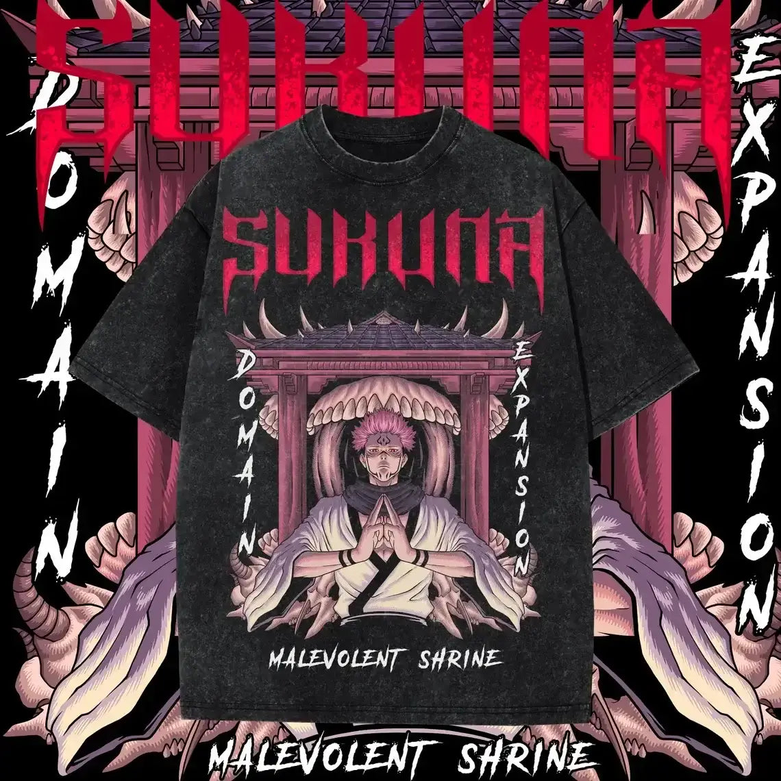 Malevolent Domain Washed Cotton Tee