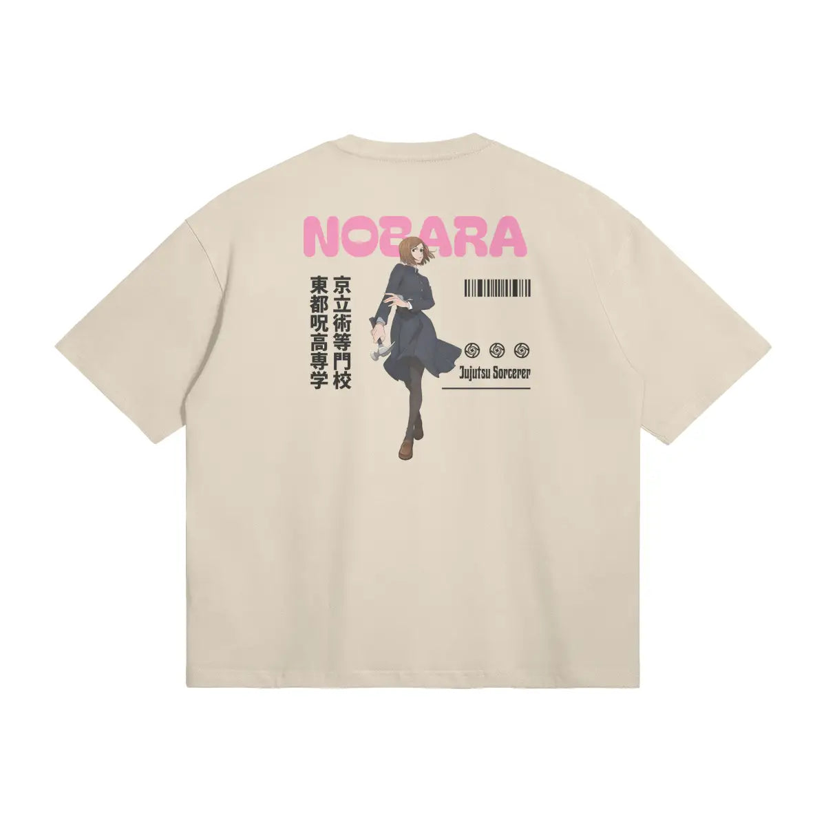 Nobara Tee – Jujutsu Kaisen | Apricot / s