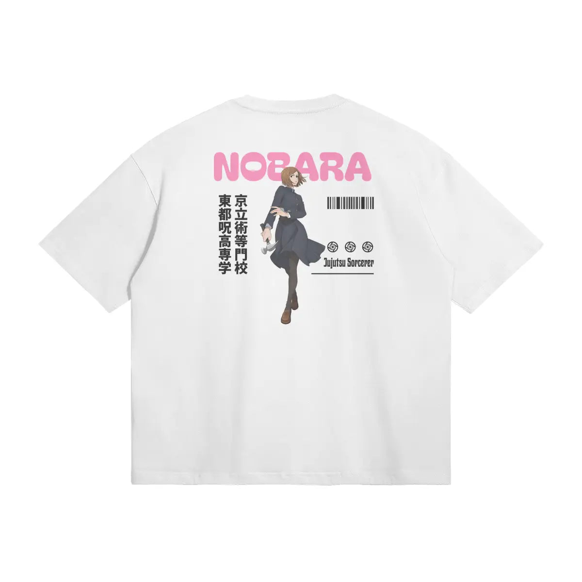 Nobara Tee – Jujutsu Kaisen | White / s