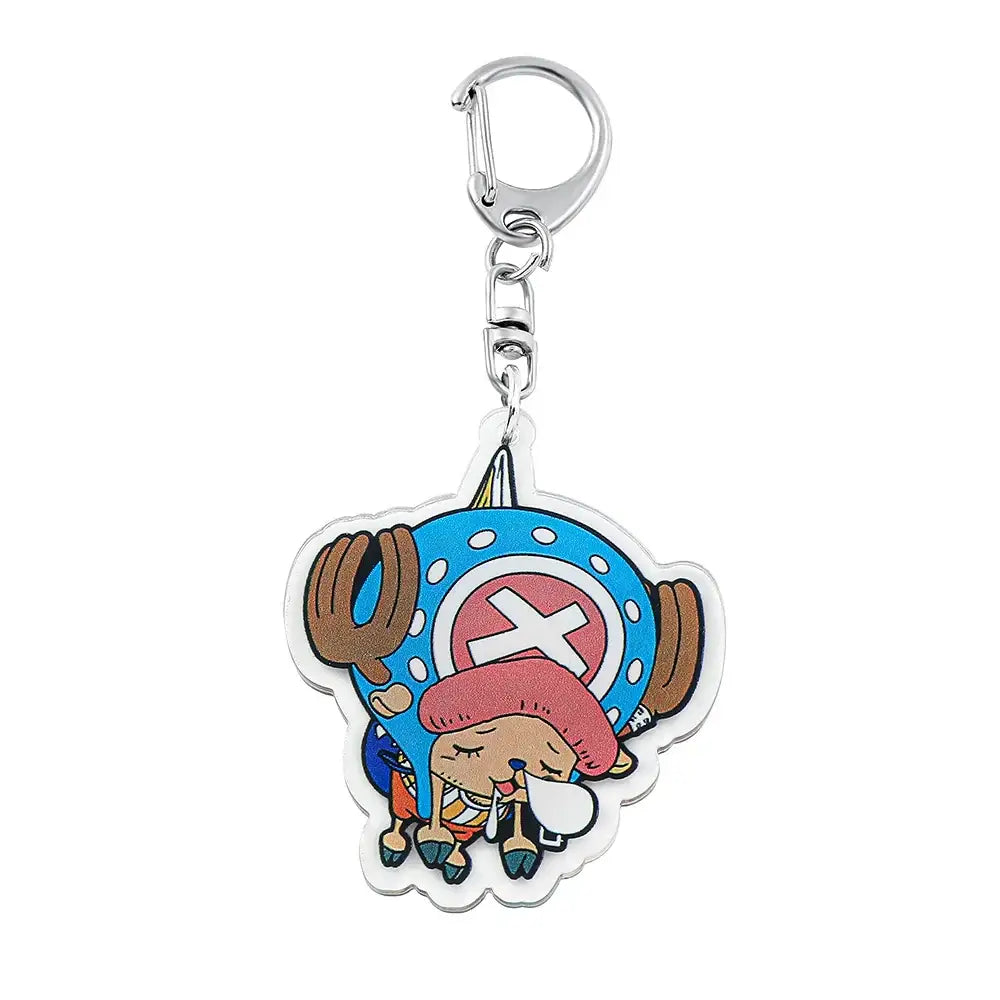 One Piece Acrylic Keychain Set | Luffy Zoro & Chopper | Charm