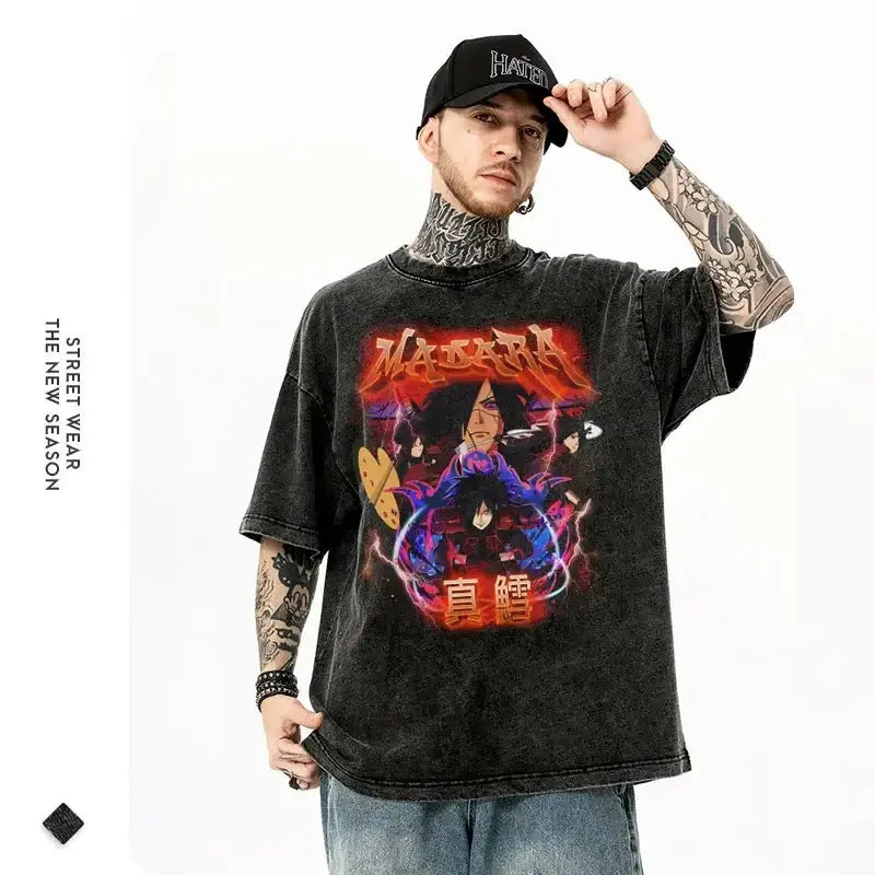 Rock Lee Vintage Washed Tee | Anime Streetwear