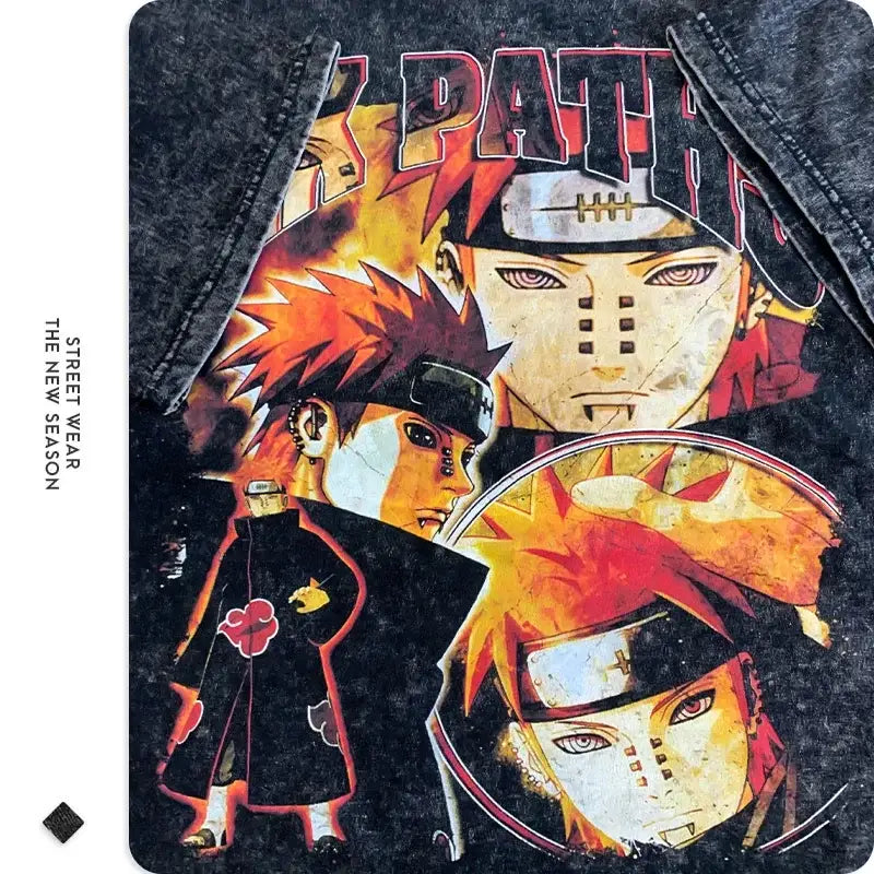 Rock Lee Vintage Washed Tee | Anime Streetwear