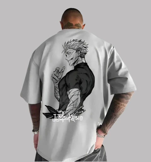 Six Eyes Authority Tee | Phantom Grey / s | Jujutsu Kaisenshop_this_look_EcLGgQ