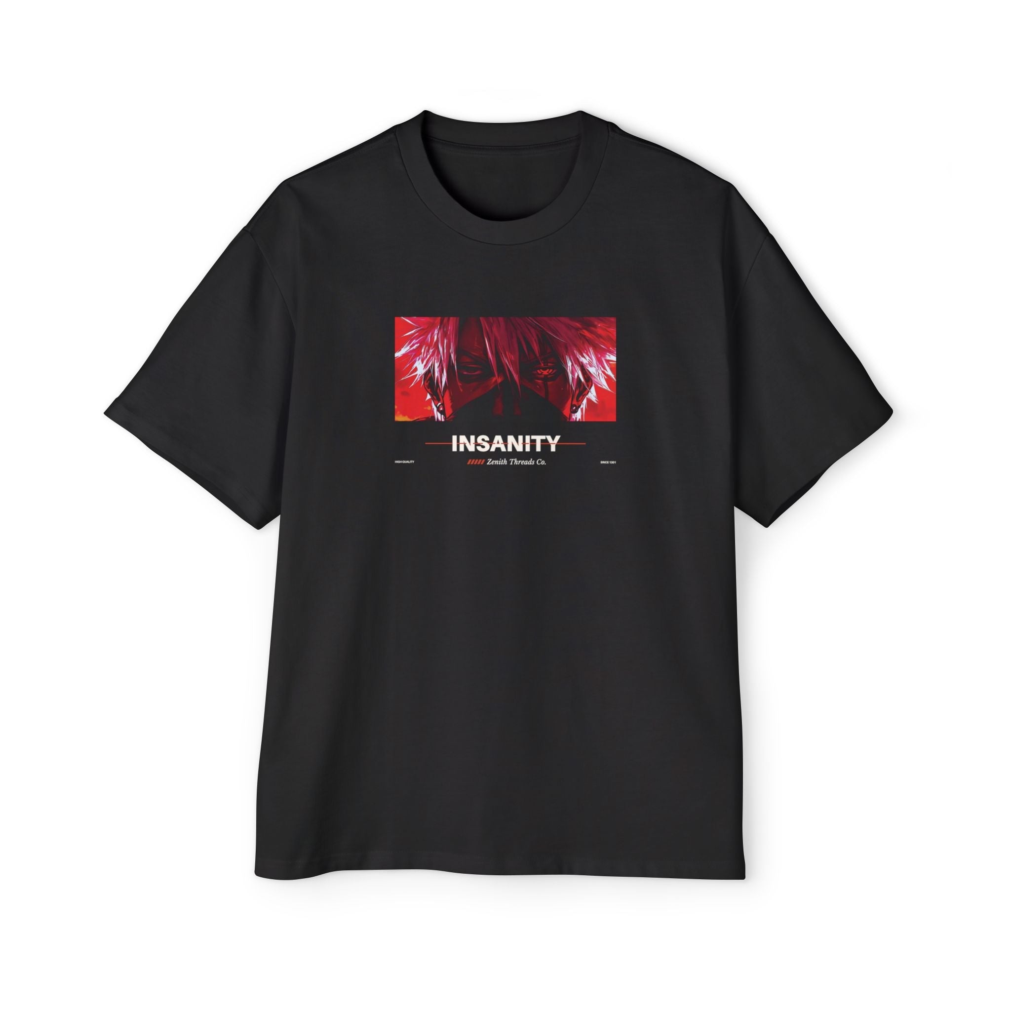 Infernal Gaze Oversized Graphic Tee – Heavyweight Comfort & Streetwear Style - T-Shirt