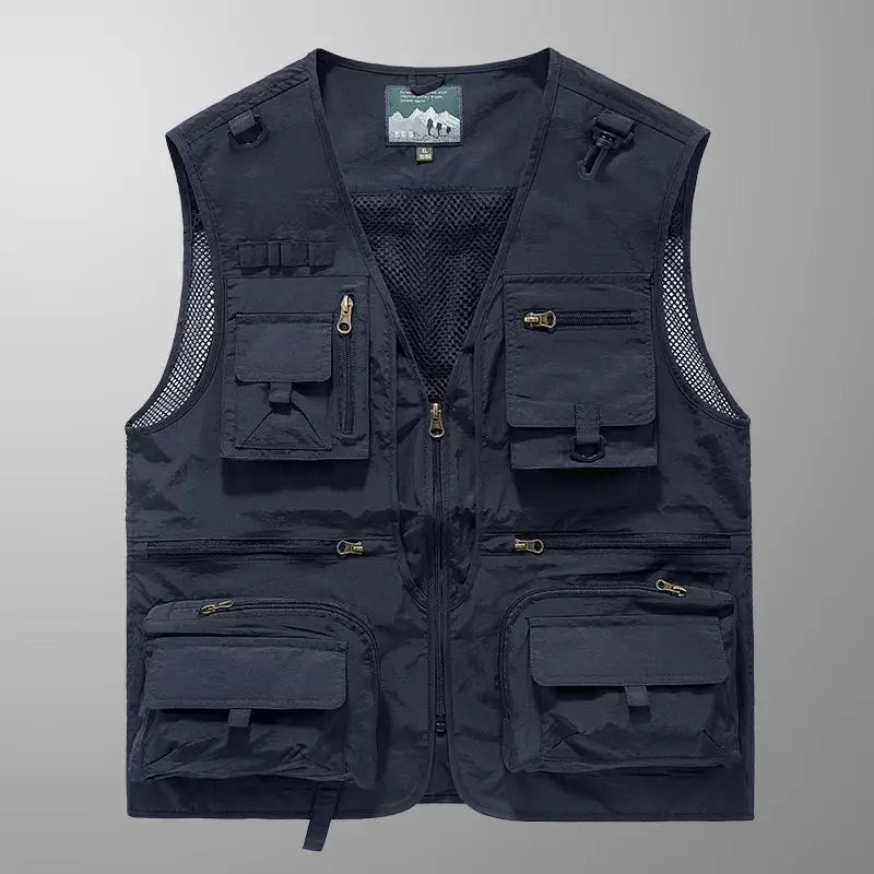 Tactical Streetwear Utility Vest | Navy Drop / s