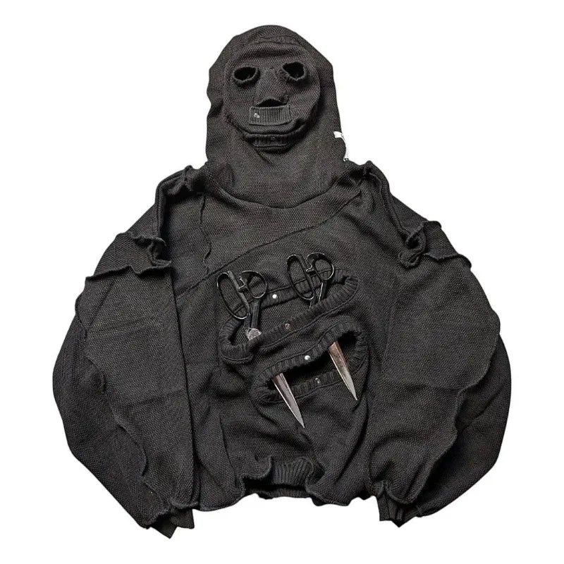 Tactical Devil Masked Hooodie - hoodie