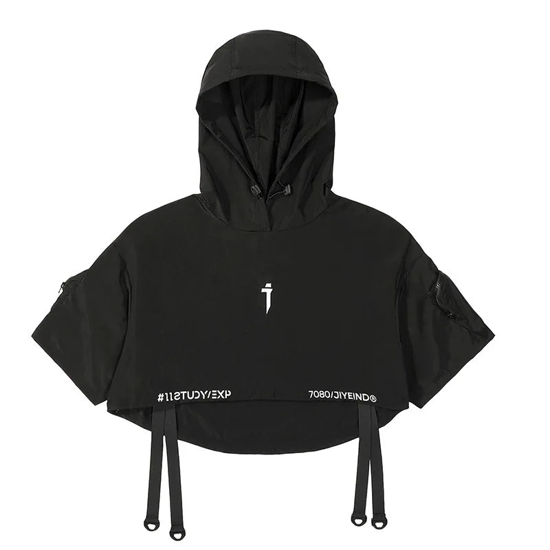 Nightshade Tactical Hooded Cloak - Black / XL - Hooded Cloak