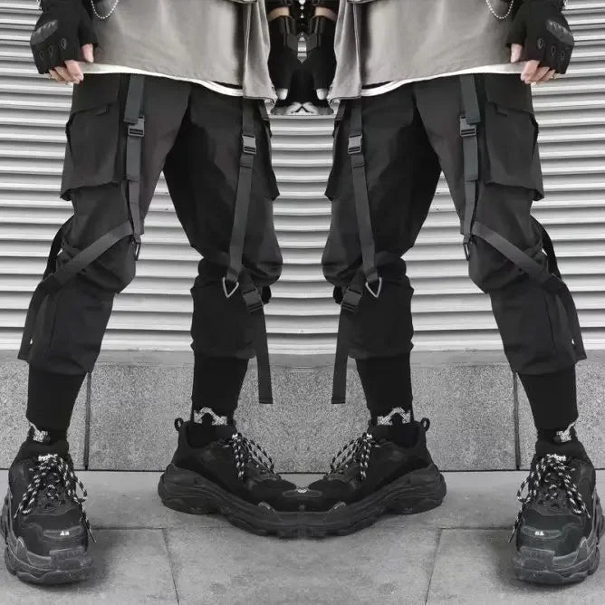 Nighsteal Techwear Pants - M / Black & Black / CHINA - Cargo Pants