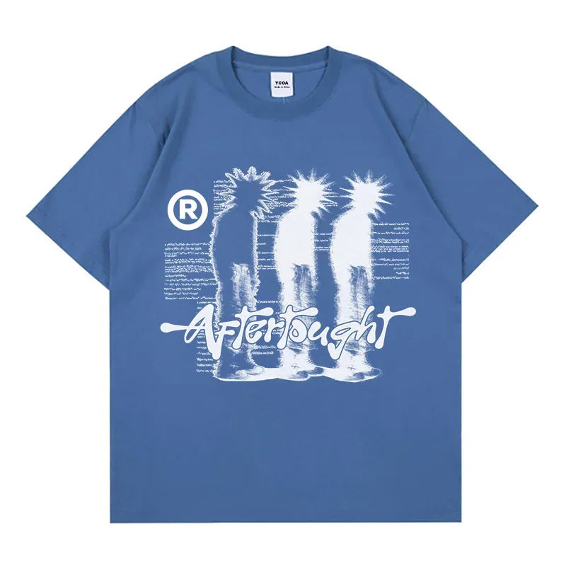 After Thought Graphic Tee Men - Blue / S - T-Shirt