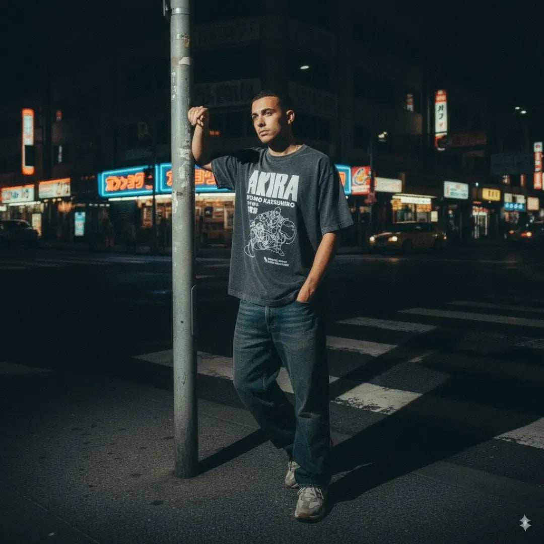 Akira Metropolis Tee - Otomo Katsuhiro Anime Collection Graphic Shirt | Streetwear