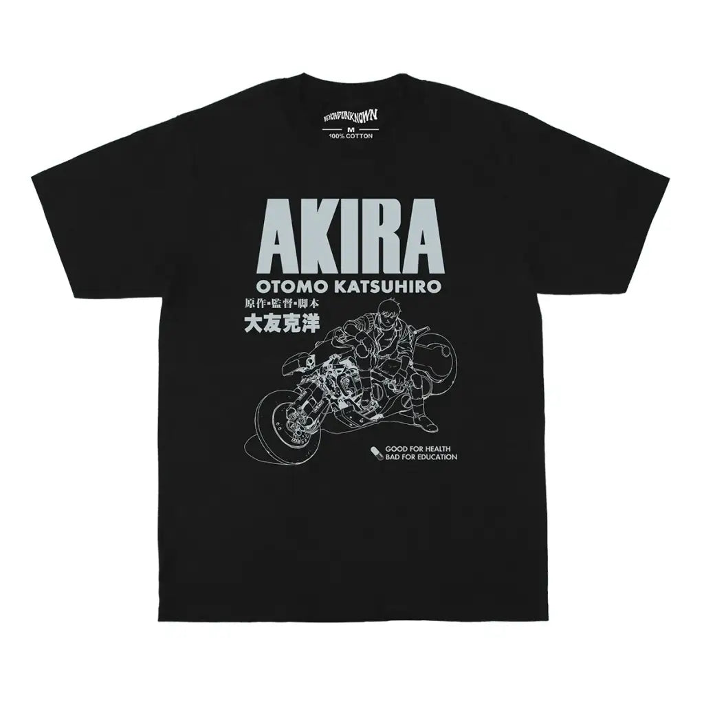 Akira Metropolis Tee Otomo Katsuhiro Anime Collection Graphic Shirt | Black / s | Streetwear