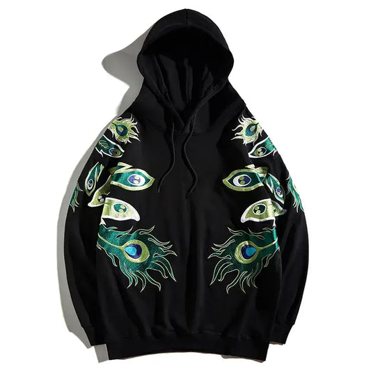 Azure Rebirth Japanese Streetwear Hoodie