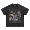 Black graphic t-shirt featuring Steel Ball Run Gyro Zeppeli from JoJo’s Bizarre Adventure