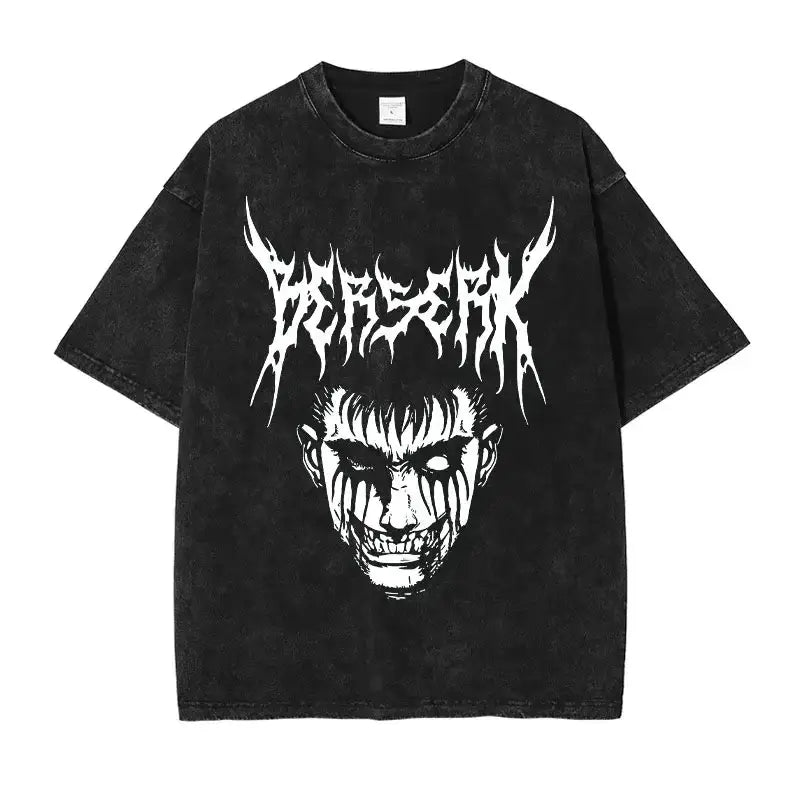 Skull Knight Black / s | T-shirt | Anime Streetwear