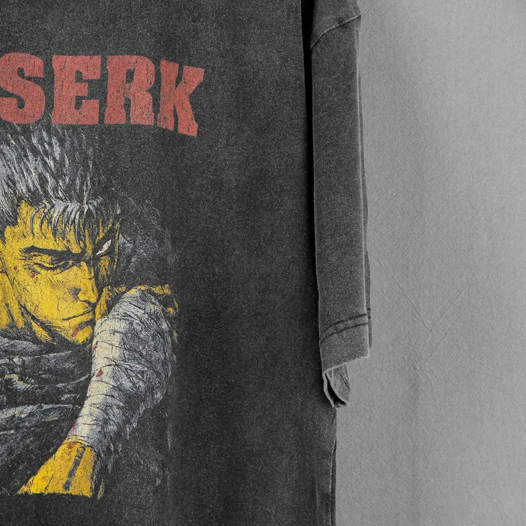 Berserk Anime Tee Guts Dark Fantasy Manga Graphic Shirt | Streetwear