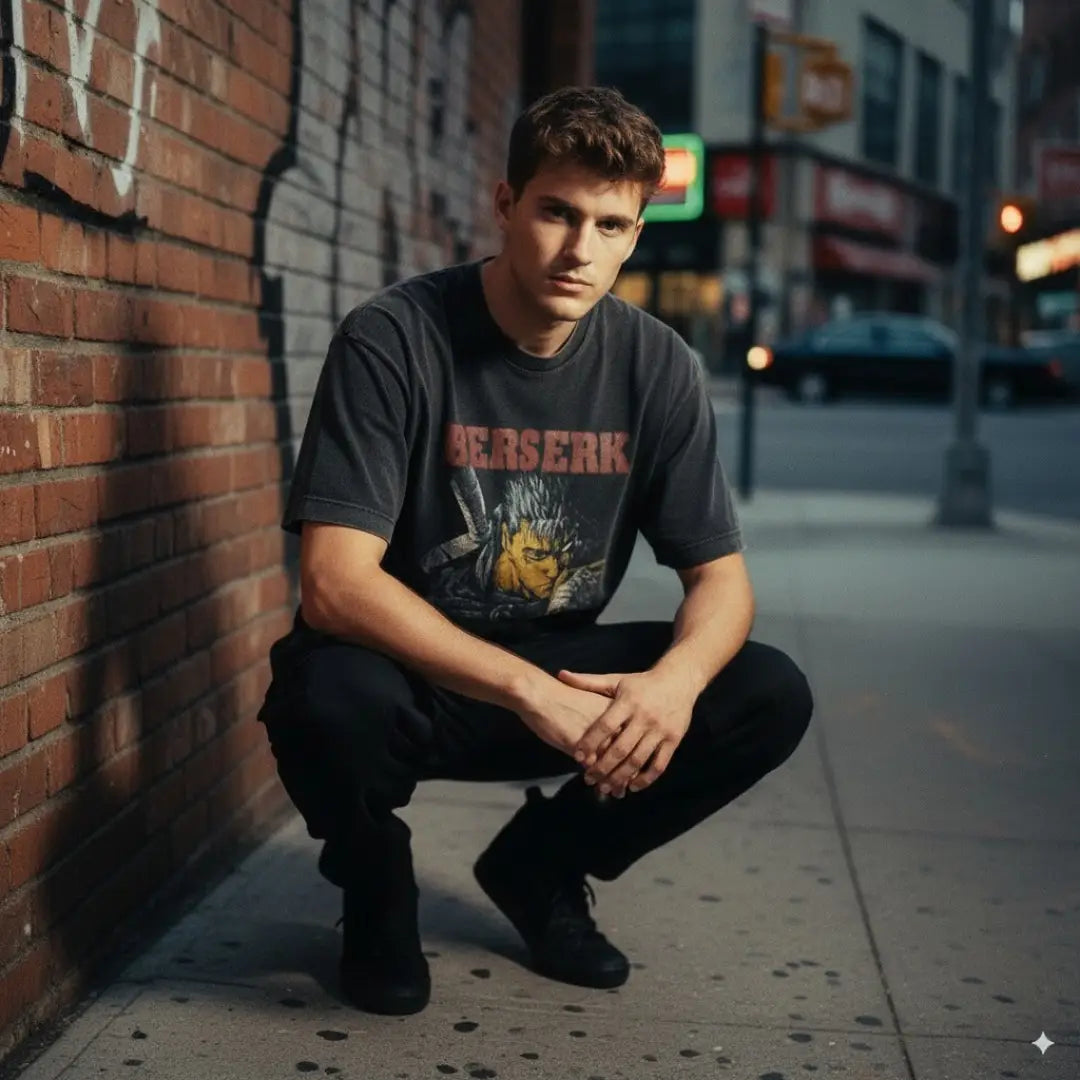Berserk Vintage Washed Tee | Streetwear