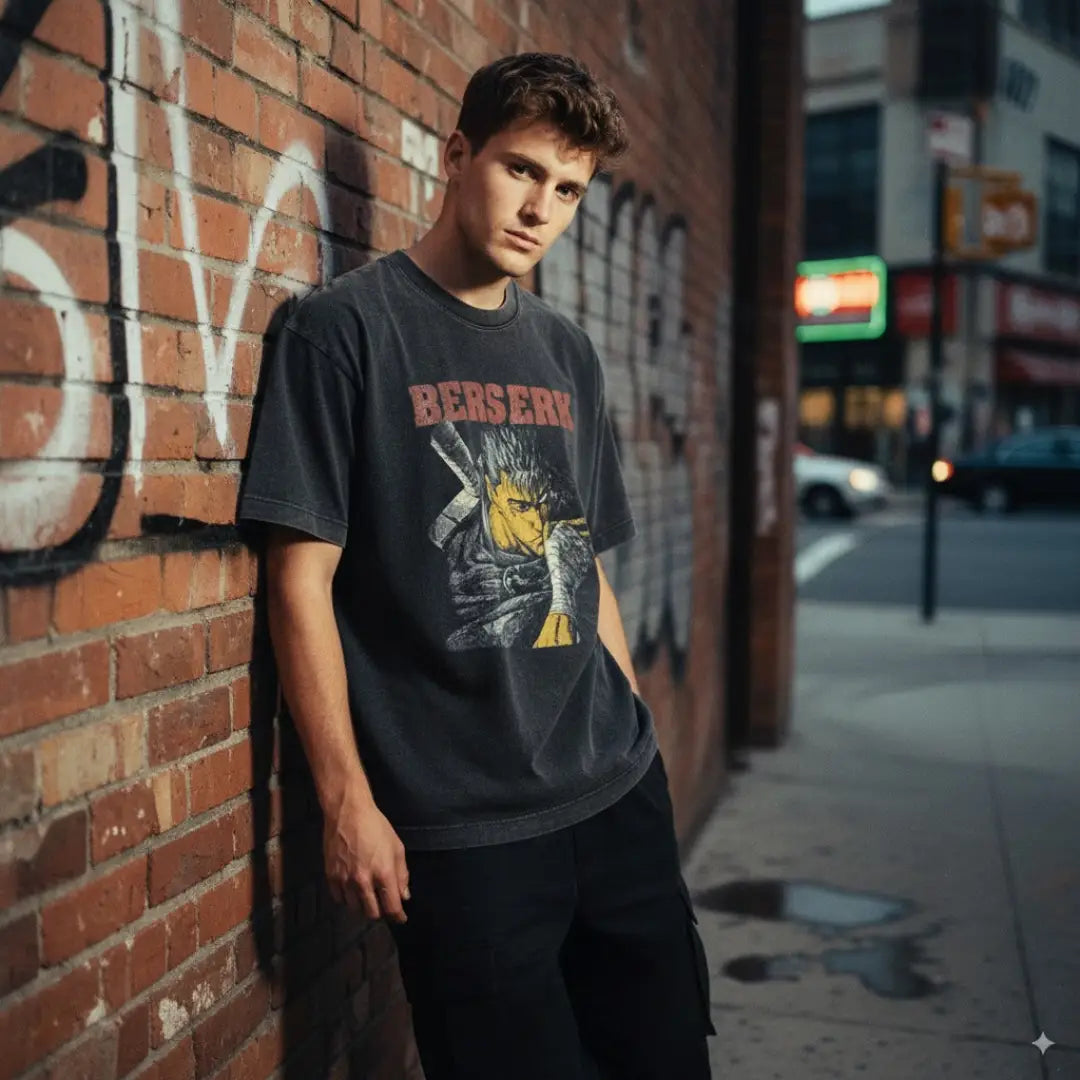 Berserk Vintage Washed Tee | Streetwear