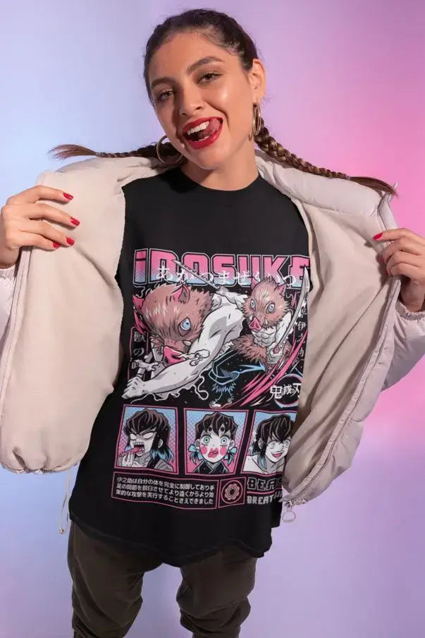 Boarborn Rage Dandadan Tee | Anime Streetwear