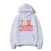 White hoodie with To Be Continued text, perfect for One Piece anime sweatshirt fans