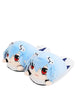 Cozy Anime short plush slippers featuring Rei Ayanami for comfort and style