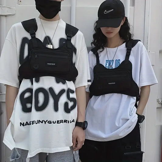 Cyberpunk Chest Rig Vest Bag | Tactical Void | Streetwear
