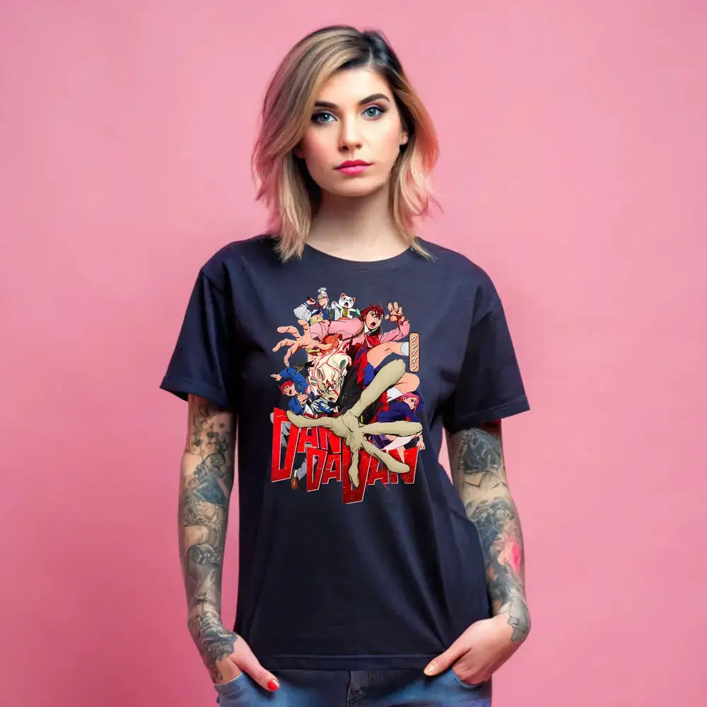 Dandadan Manga Graphic Tee | Premium Anime Streetwear T-shirt by Free Shipping