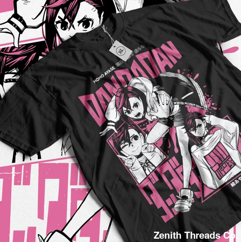 Dandadan Seiko Ayase T-Shirt - Momo Anime Graphic Tee - white / 5XL - Graphic Tee