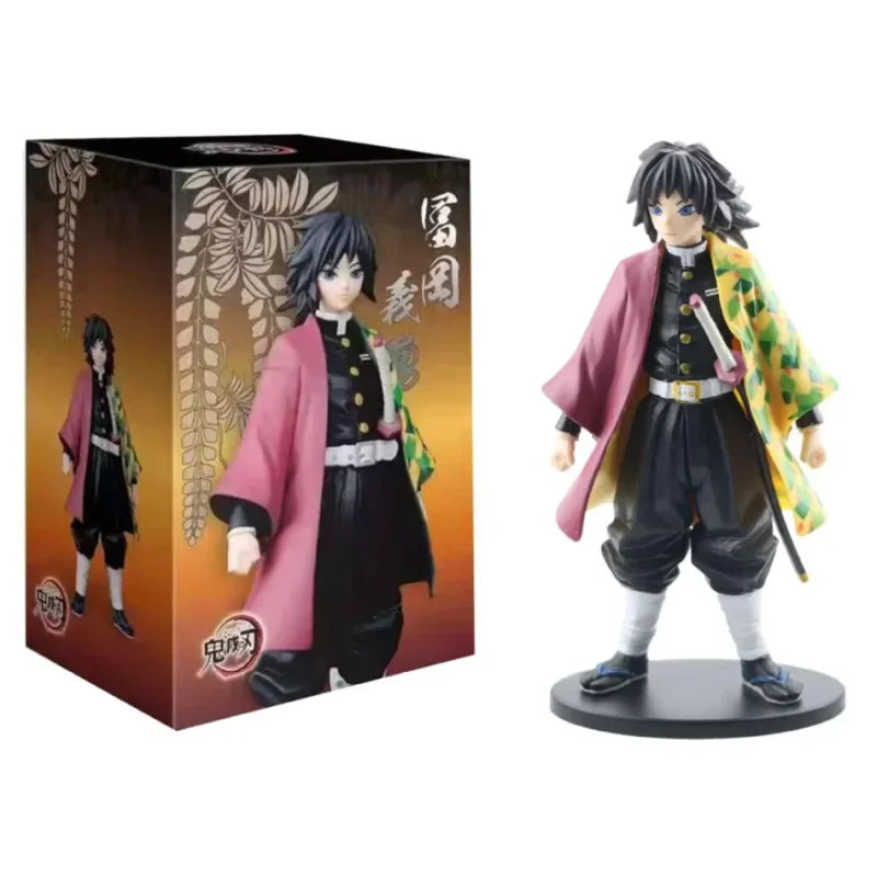 Demon Slayer Giyu Tomioka figure in the Kamado Tanjirou and Friends action figure set