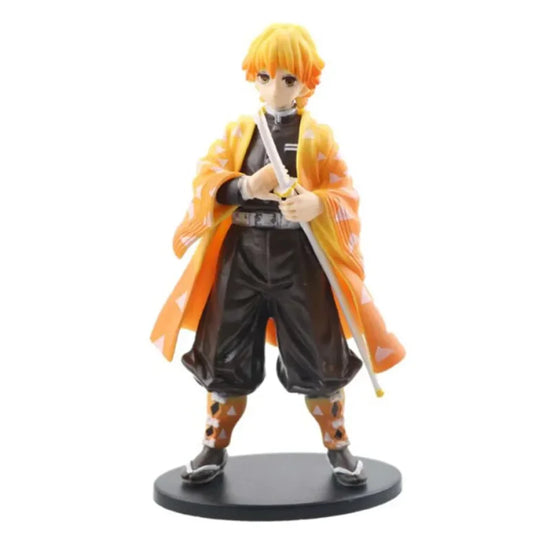 Zenitsu Agatsuma figurine from the Demon Slayer action figure set Kamado Tanjirou and friends