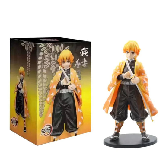 Zenitsu Agatsuma figurine in packaging from the Demon Slayer Action Figure set Kamado Tanjirou