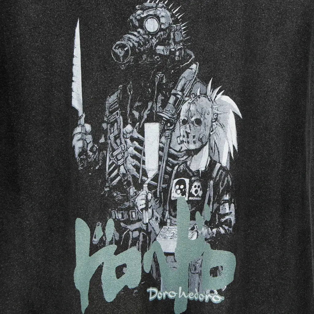 Dorohedoro Anime Tee Dark Urban Fantasy Manga Graphic Shirt | Streetwear