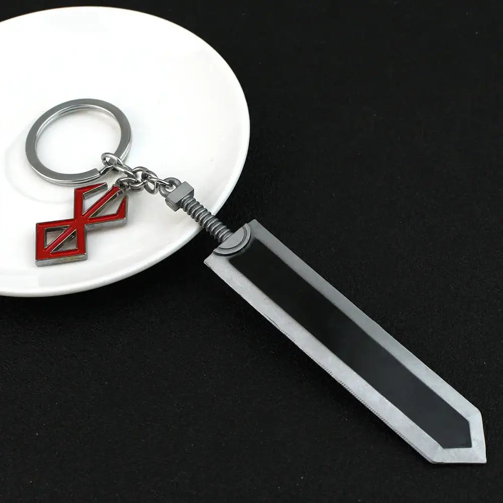 Dragonslayer Keychain | Anime Streetwear & Gothic Apparel | Zenith Threads Co.