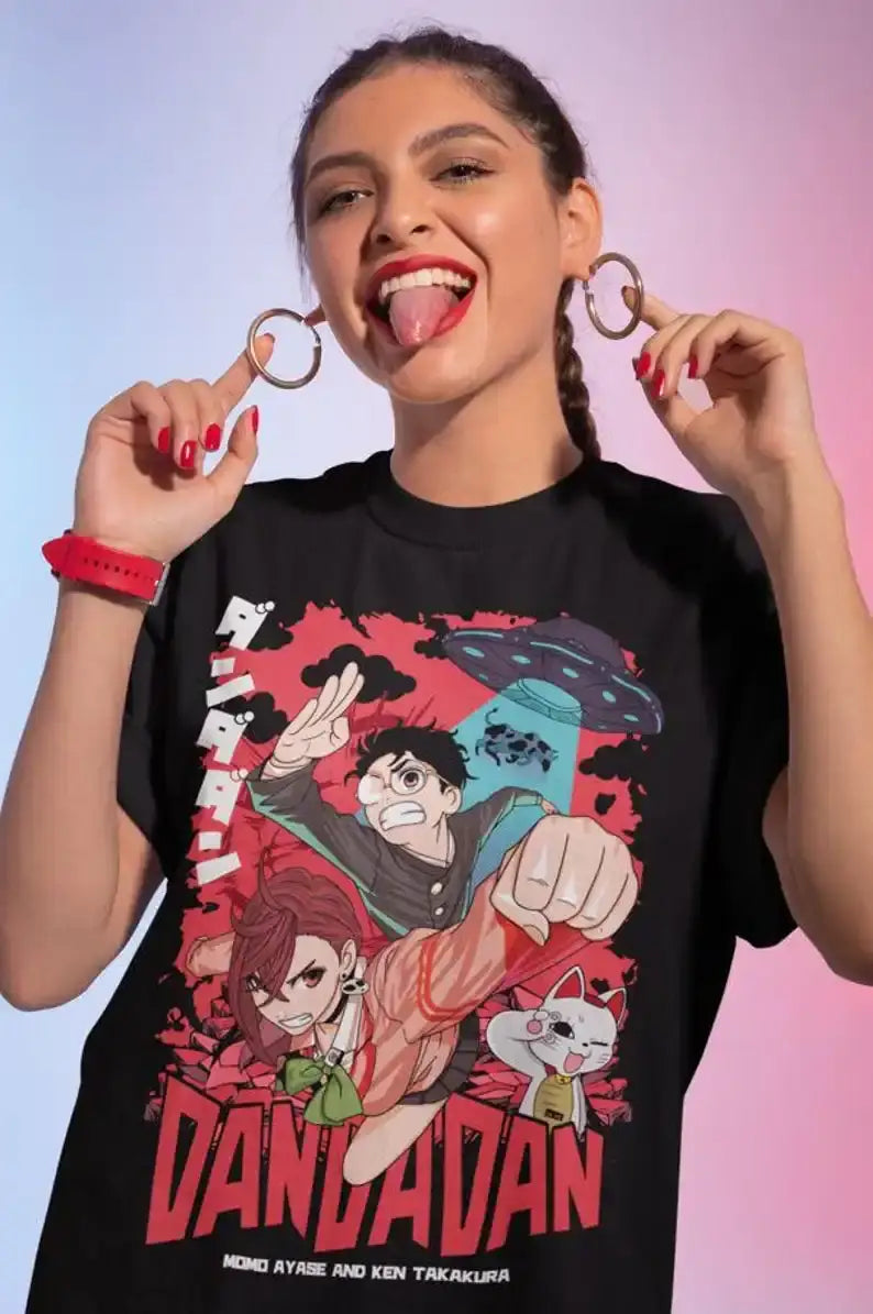 Dual Frequency Dandadan Tee | Anime Streetwear