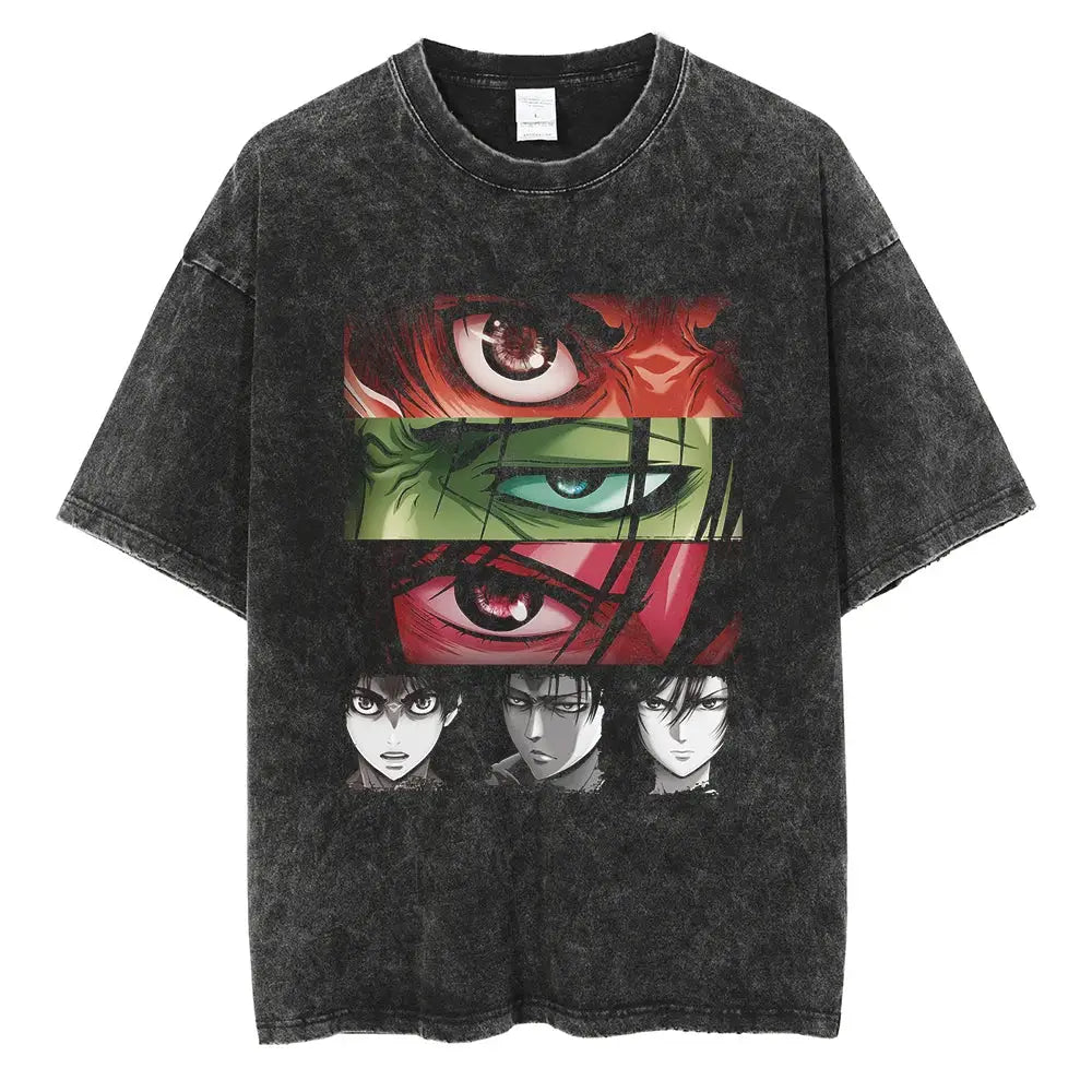 Founding eyes / Xxl | T-shirt | Anime Streetwear & Dark Fits