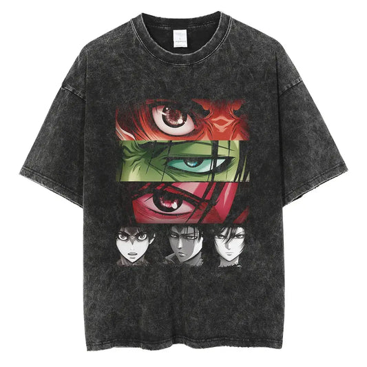 Founding eyes / Xxl | T-shirt | Anime Streetwear & Dark Fits
