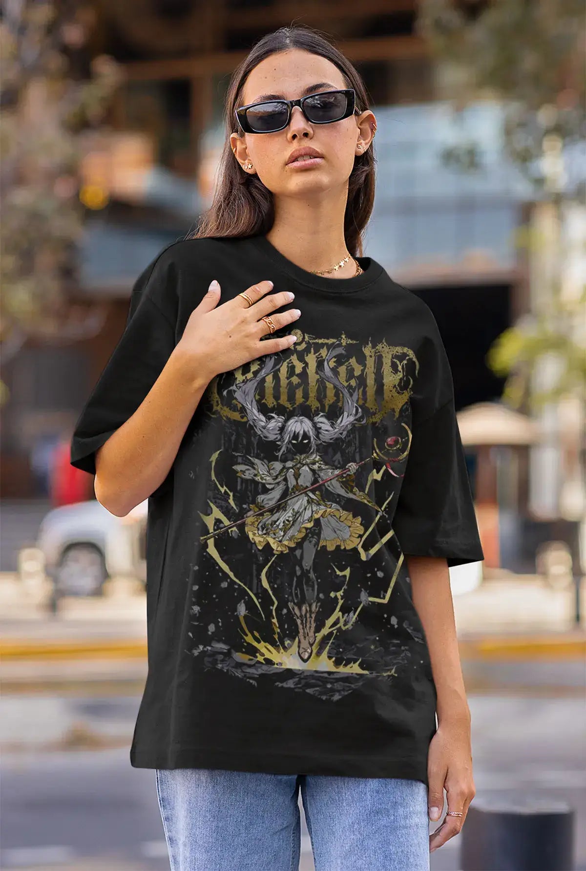 Frieren Stark Anime Graphic Tee | Streetwear