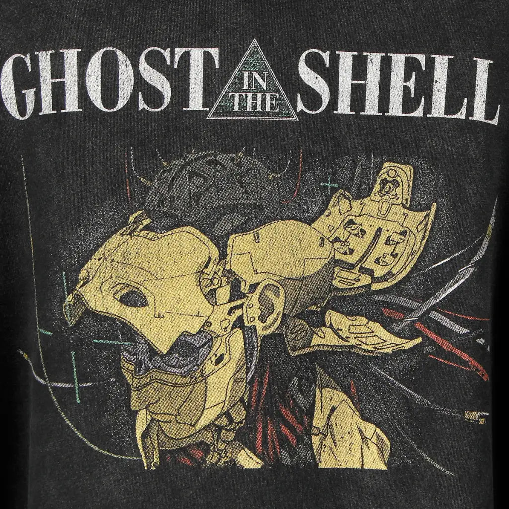 Ghost in the Shell Cyberpunk Hoodie Masamune Shirow Anime Streetwear
