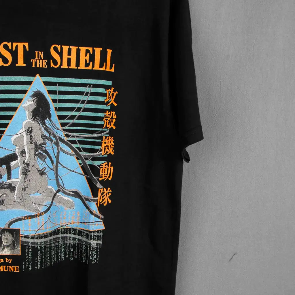 Ghost in the Shell Anime Tee Cyberpunk Classic Graphic Shirt | Streetwear