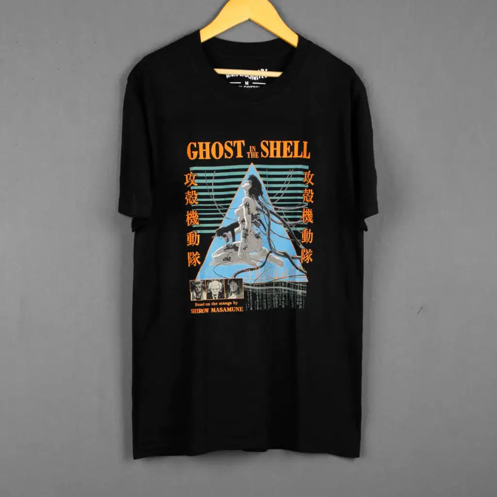 Ghost in the Shell Anime Tee Cyberpunk Classic Graphic Shirt | Streetwear