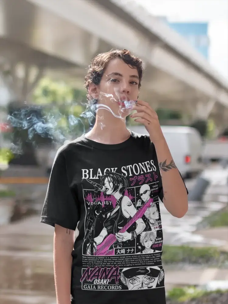 Grave Melody Tee Nana Osaki Graphic | Anime Streetwear