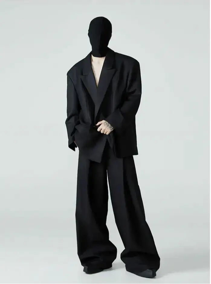 Graveflow Pleated Trousers | Streetwear